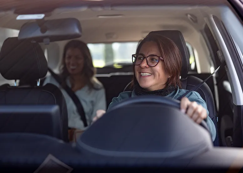 kobieta w aucie